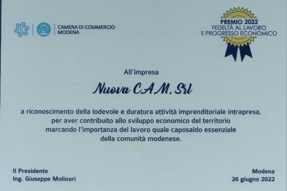 PREMIO FEDELTA AL LAVORO
